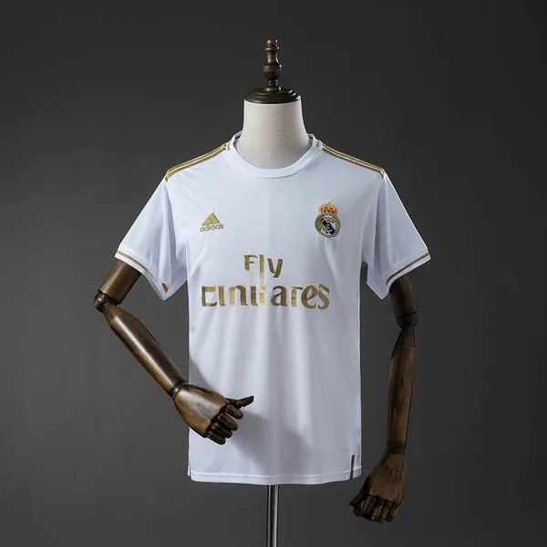 Camiseta de fútbol Real Madrid 2019/20 LOCAL MANGA CORTA VERSION FAN